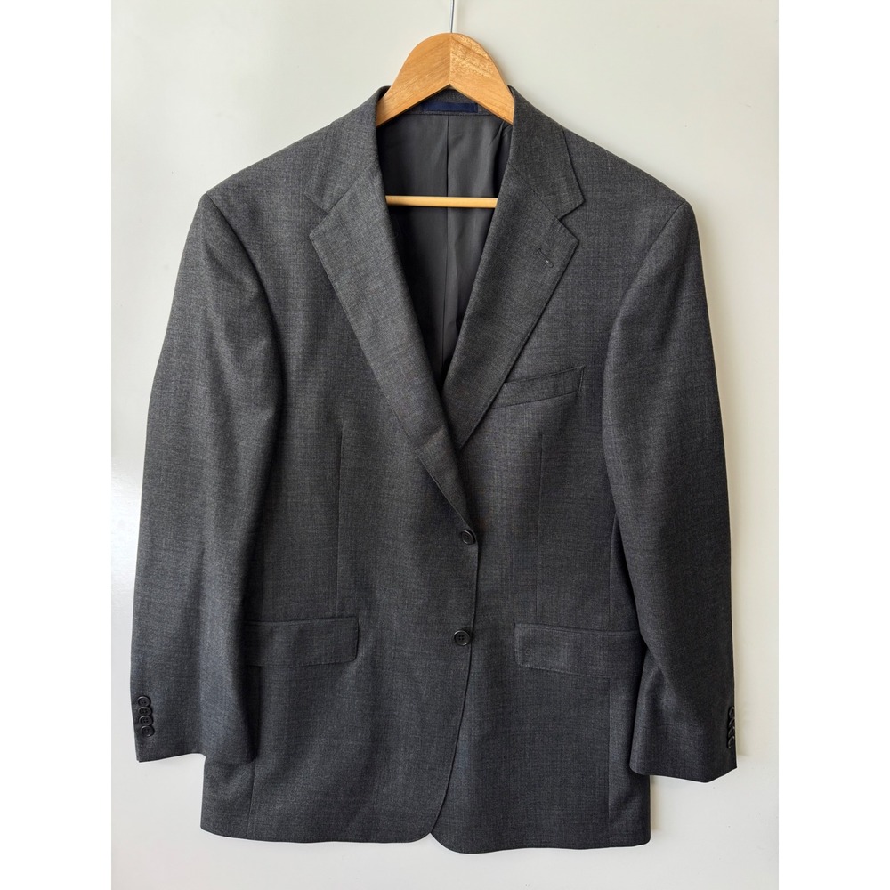 Loro Piana Daniel‎ Cremieux Gray Wool Blazer Sport Coat Size 42R